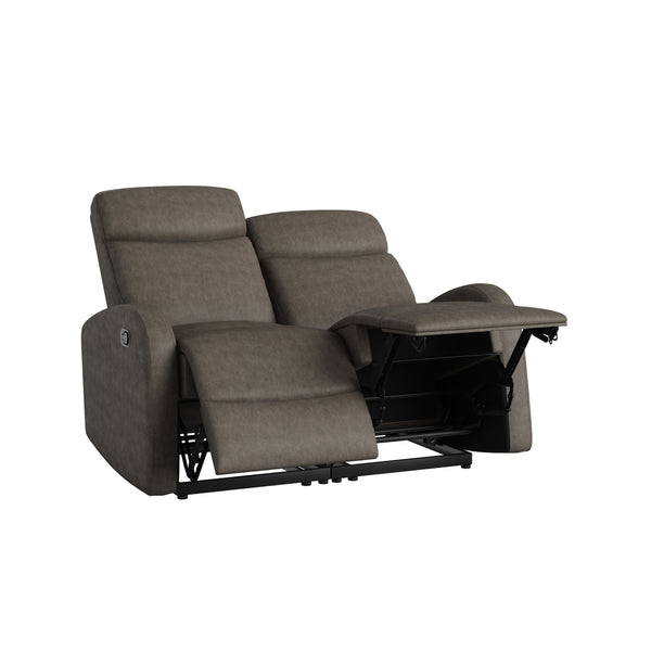 ProLounger Modular Recliner Loveseat in Distressed Faux Leather (3 Colors) Via Walmart