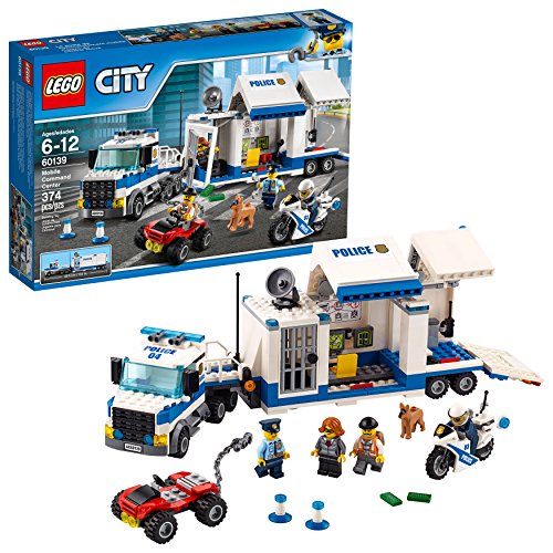 LEGO City Police Mobile Command Center, (374 Pieces)