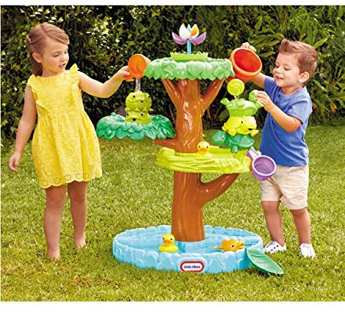 Little Tikes Magic Flower Water Table with Blooming Flower and 10+ Accessories Via Amazon