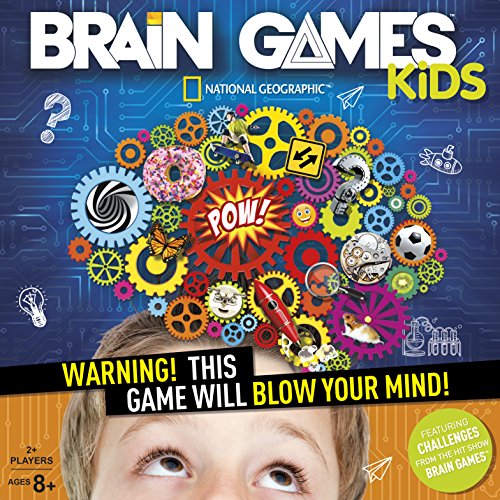 BRAIN GAMES KIDS - Warning! This Game Will Blow Your Mind! Via Amazon