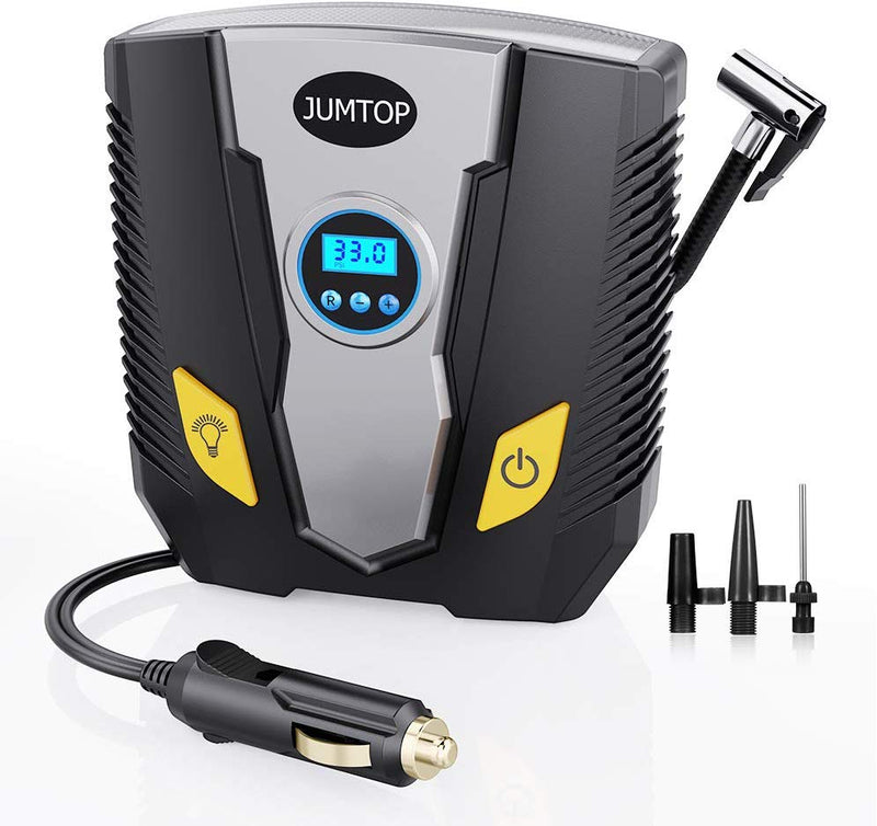 JUMTOP 12V DC Digital Tire Inflator Air Pump Via Amazon