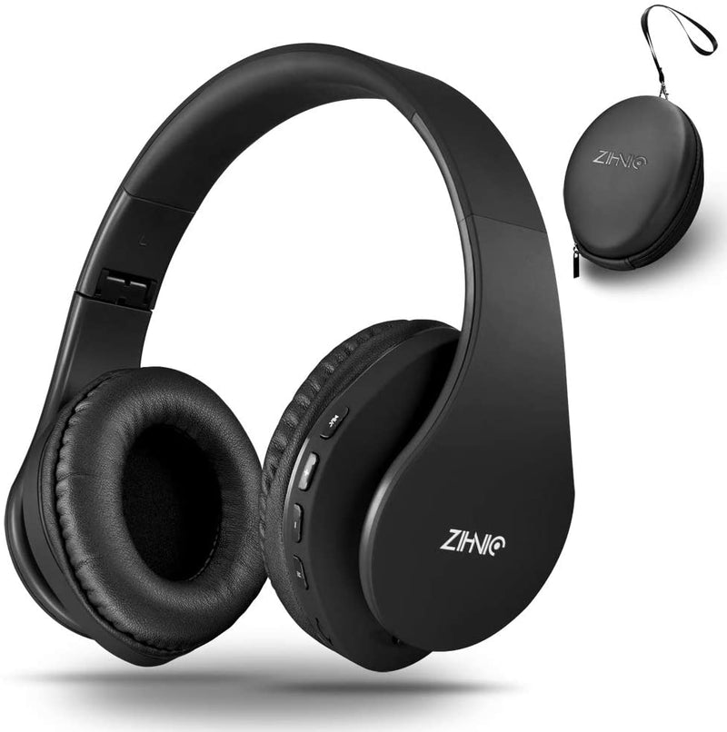 Wireless Over-Ear Headset with Deep Bass Via Amazon