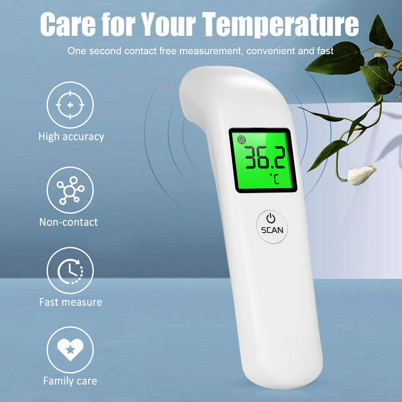 Non-Contact Forehead Digital LCD Handheld Thermometer Via Amazon