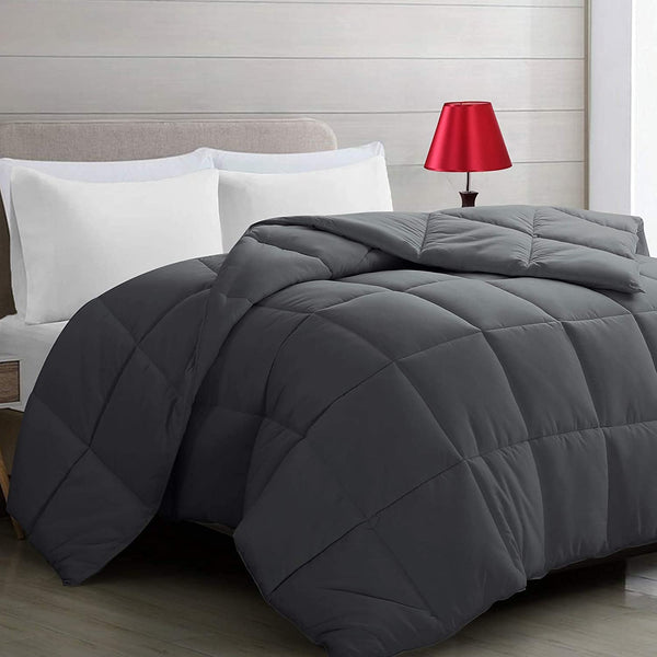 Comforter Soft Quilted Down Alternative Via Amazon