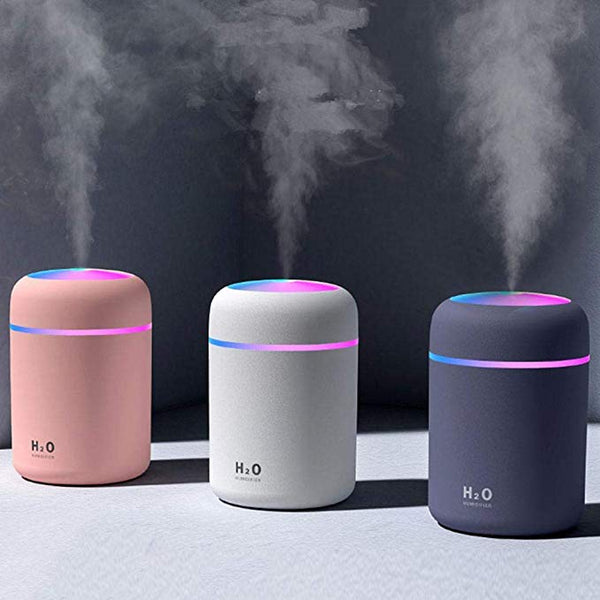 Zippem Aromatherapy Humidifier Night Light Mute Mist Air Purifier Diffuser (3 Colors) Via Amazon