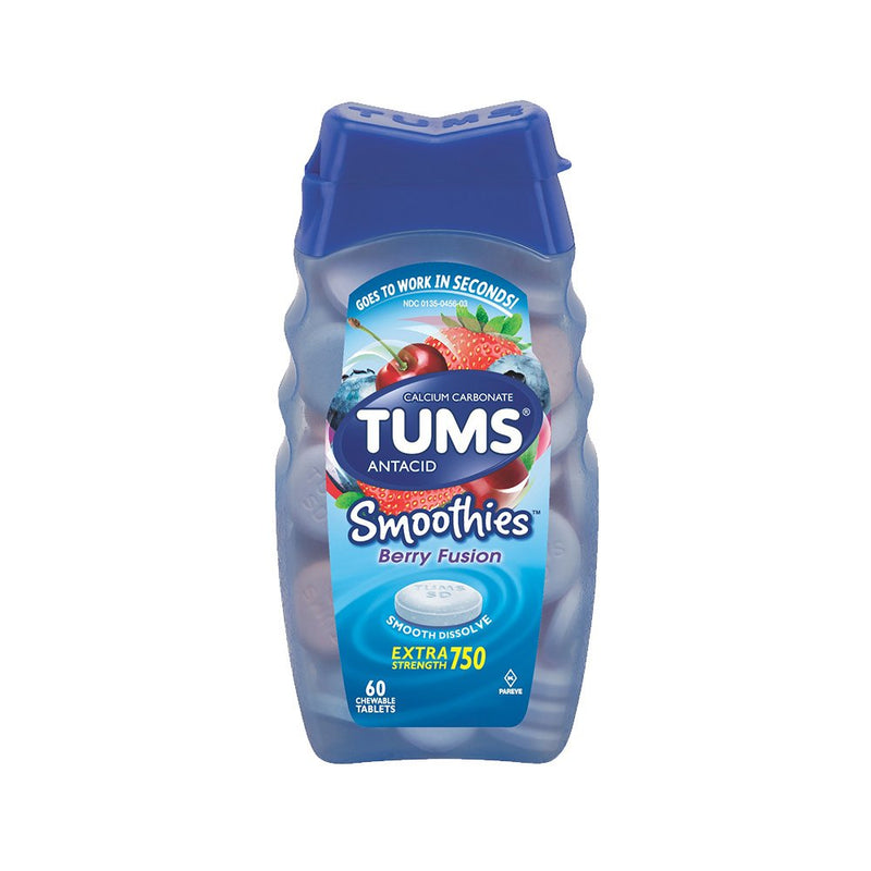 TUMS Chewable Tablets for Heartburn Relief, 60 Tablets Via Amazon