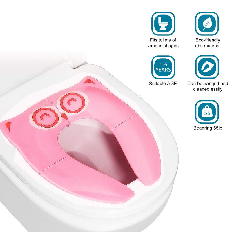 Mosteck Foldable Traveling Potty Training Seat for Girls/Boys, Via Amazon