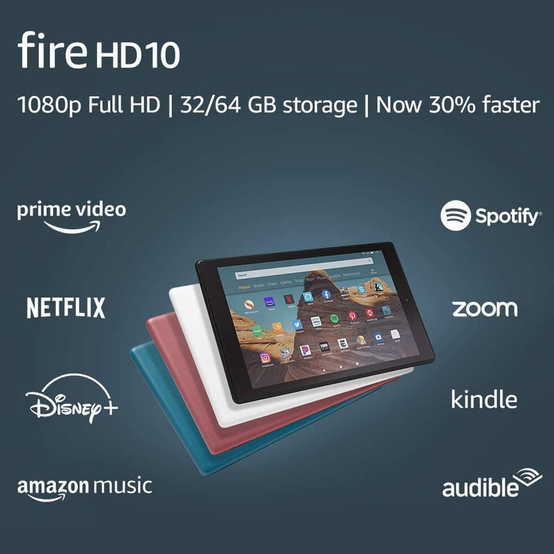 Fire HD 10 Tablet Via Amazon