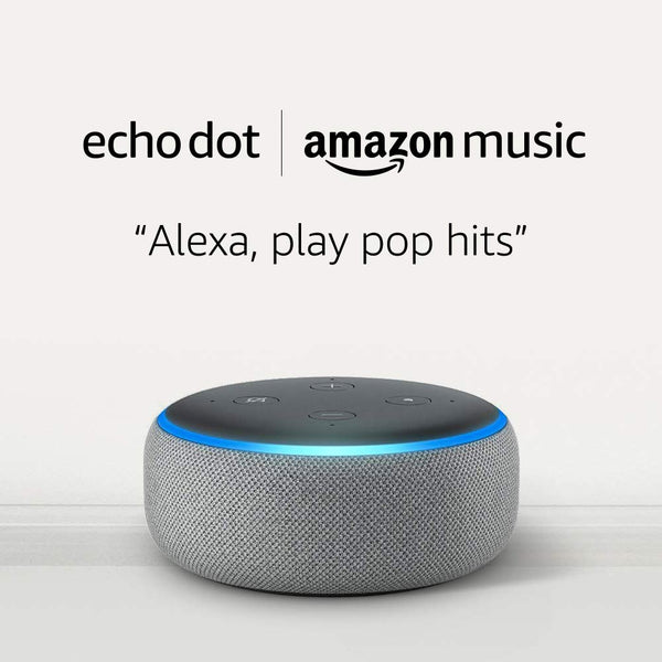 Echo Dot 3rd Gen And 1 Month Of Amazon Music Unlimited Via Amazon