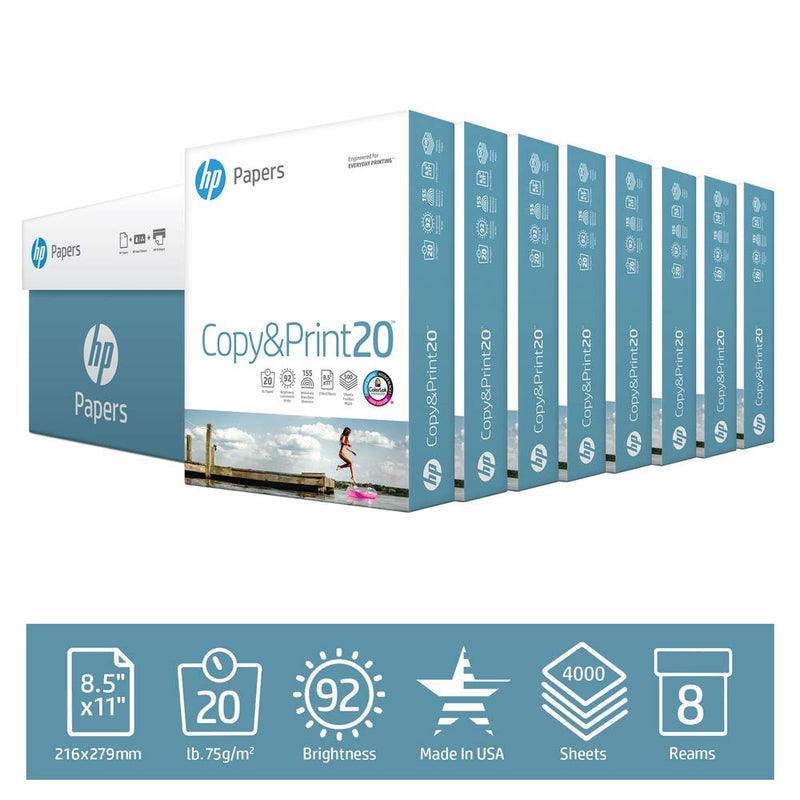 4,000 Sheets Of HP Copy & Print Paper Via Amazon