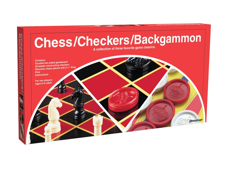 Chess/Checkers/Backgammon Set Via Amazon