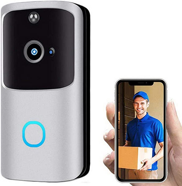 Justew Smart Electronic Wireless WiFi Video Secure Visual Intercom Door Bells Kits Via Amazon