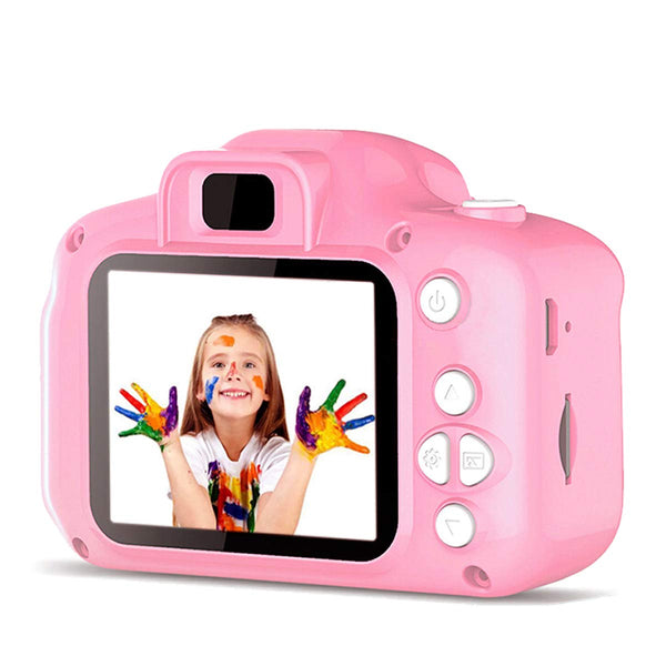 Kids Digital Video Camera, Rechargeable Shockproof, Include 16GB Memory Card Via Amazon