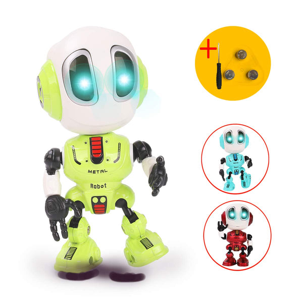 Talking Robots for Kids, That Repeats What You Say with Colorful Flashing Lights Via Amazon