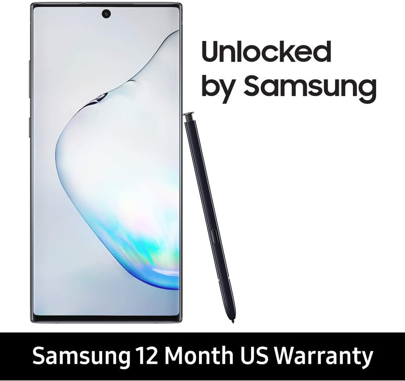 Samsung Galaxy Note 10+ Factory Unlocked Cell Phone with 256 GB Via Amazon