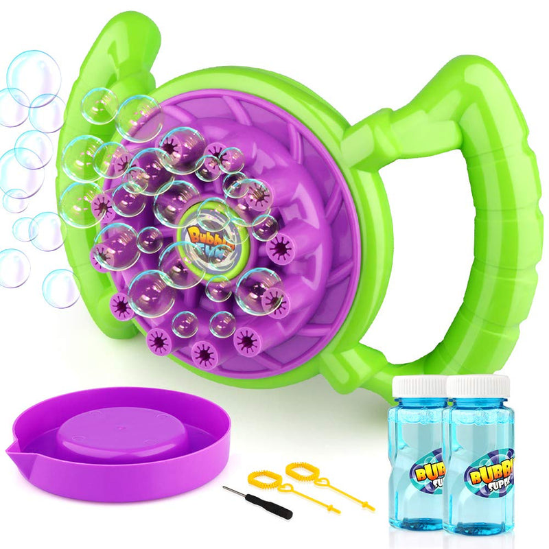 Bubble Machine Handheld Bubble Blower Toy Outside Toys Via Amazon ONLY $9.60 Shipped! (Reg $24)
