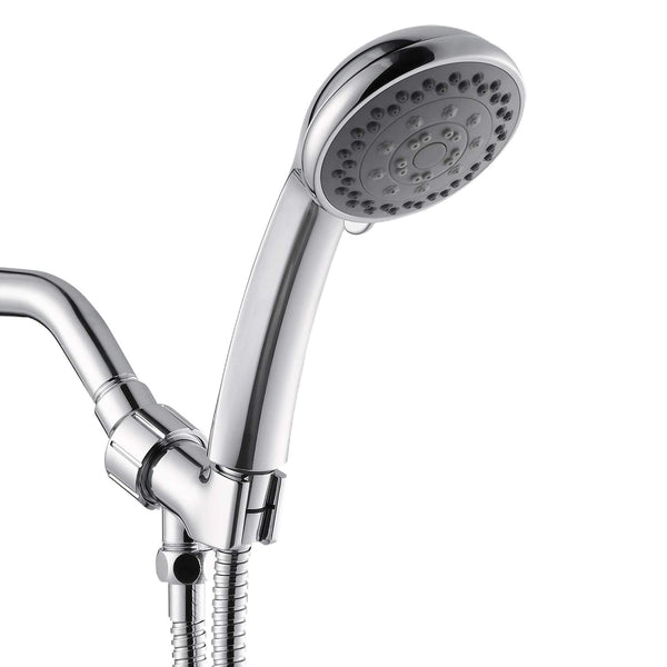 High Pressure, 5-Settings Hand Held Shower Head Via Amazon