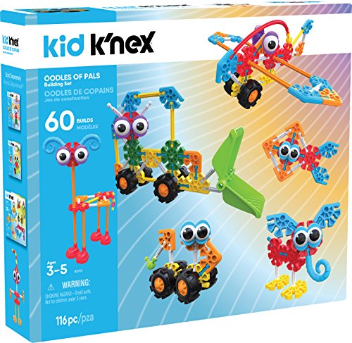 KID K'NEX - Oodles of Pals Building Set - 115 Pieces Via Amazon