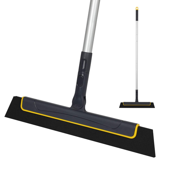 Floor Squeegee Broom Adjustable Handle Via Amazon