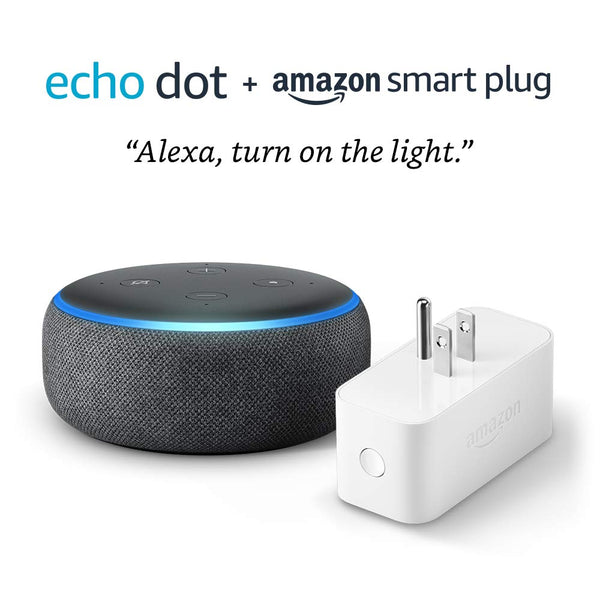 Amazon Echo Dot 3rd Generation Smart Speaker + Amazon Smart Plug