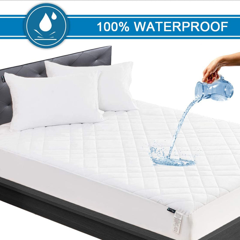 Waterproof Mattress Protector Cover , Noiseless Via Amazon