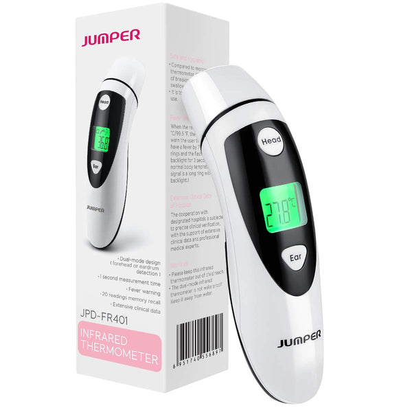 Ear and Forehead Thermometer Via Amazon