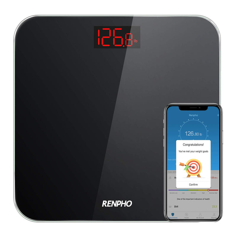 Smart Weighing Body Scale with BMI Via Amazon