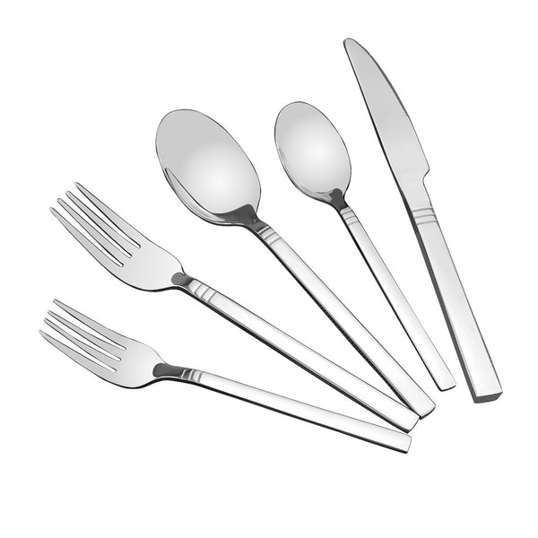 40-Piece Flatware Set, Stainless Steel, Service for 8