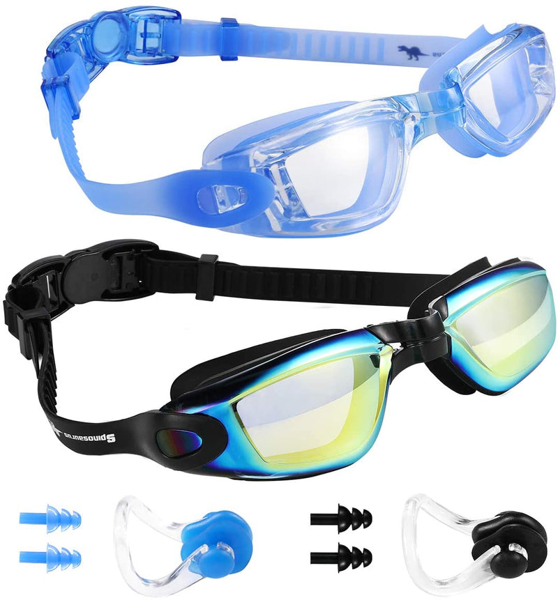 2 Pack Swimming Goggles Via Amazon