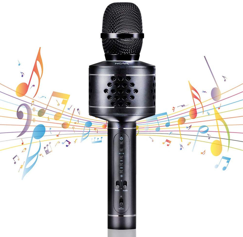 Wireless Bluetooth Karaoke Microphone Via Amazon