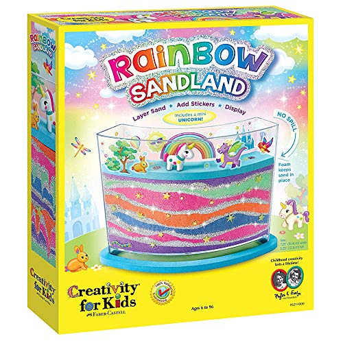 Creativity for Kids Rainbow Sandland - Make Your Own Sensory Sand Via Amazon