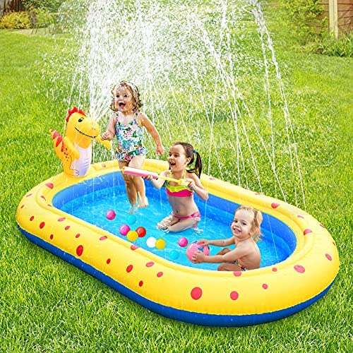 Fomoom Inflatable Kiddie Pool Sprinkler
Via Amazon