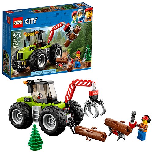 LEGO City Forest Tractor 60181 Building Kit (174 Pieces) Via Amazon
