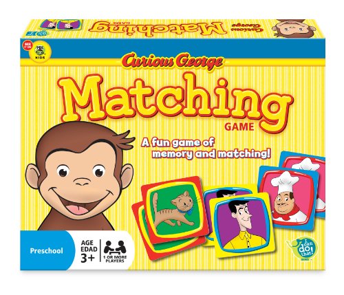 Wonder Forge Curious George Matching Game Via Amazon