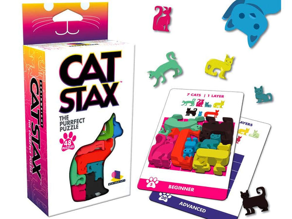 Brainwright Cat STAX, The Perfect Puzzle Via Amazon