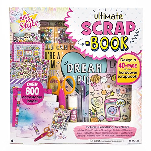 Just My Style Ultimate Scrapbook, Personalize & Decorate Via Amazon