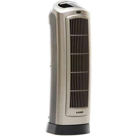 Lasko Electric Ceramic Tower Space Heater with Remote Control, 1500 W Via Walmart