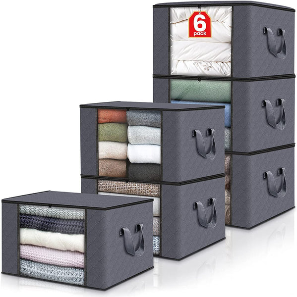 6-Pack Clothes Storage Via Amazon
