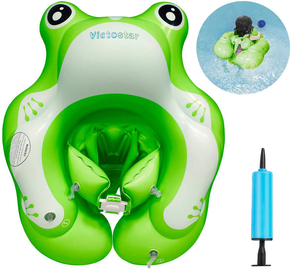 Baby Swimming Float,Frog Inflatable Floats Via Amazon