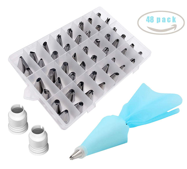 52 Pcs Cake Decorating Kits Supplies Via Amazon