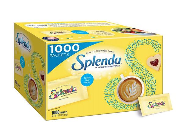 Splenda No Calorie Sweetener Value Pack, 1000 Count Via Amazon