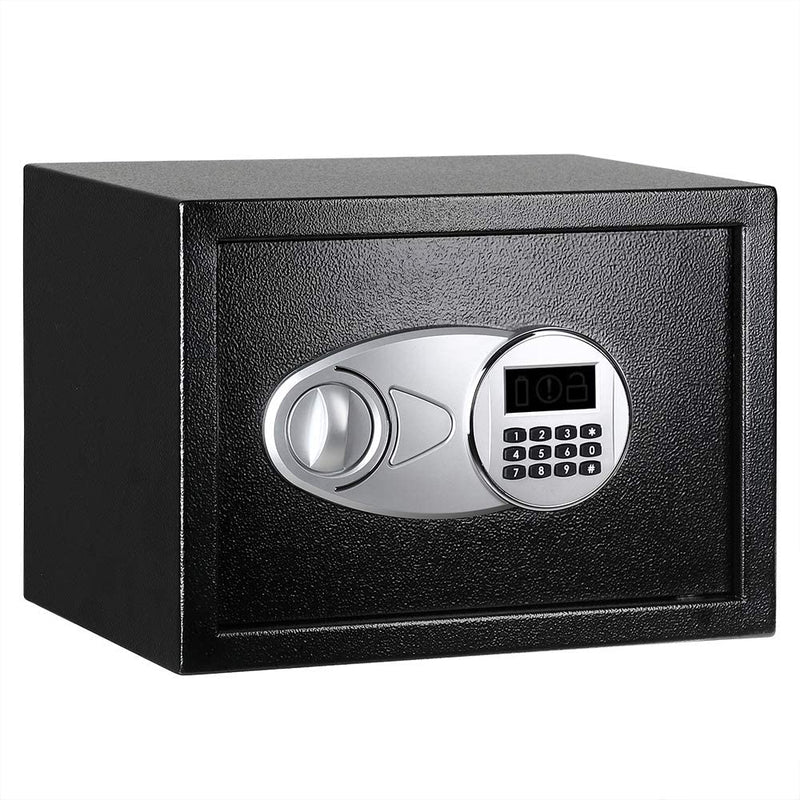 AmazonBasics Steel, Security Safe Lock Box via Amazon