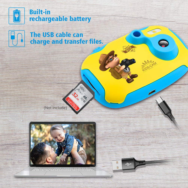 Kids Camera with 1.44-inch HD Screen Via Amazon