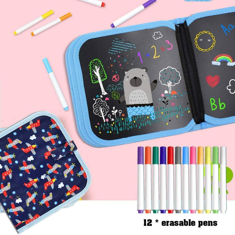 Portable Erasable Drawing Board for Kids Via Amazon