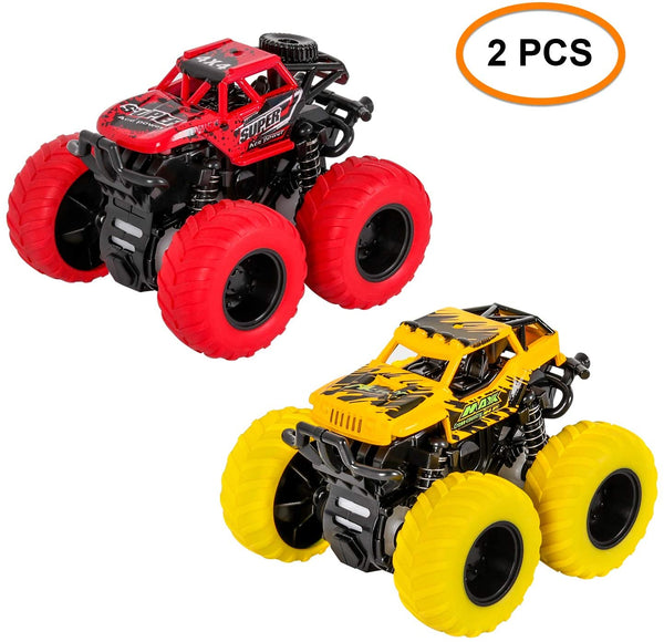 2Pcs Kids Inertia Car Toys Via Amazon