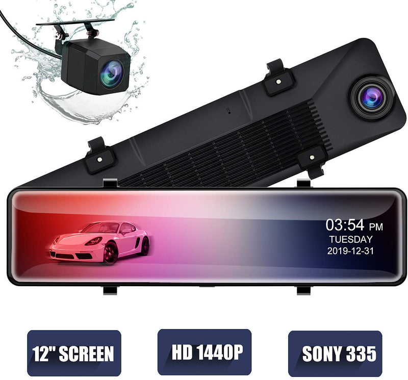 Mirror Dash Cam Via Amazon