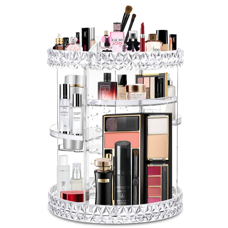 Rotating Acrylic Makeup Organizer Via Amazon SALE $12.48 Shipped! (Reg $24.97)
