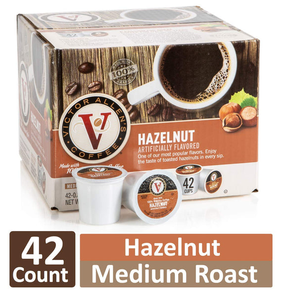 42 Count Victor Allen Coffee, Hazelnut Coffee Via Amazon ONLY $9.63 Shipped!