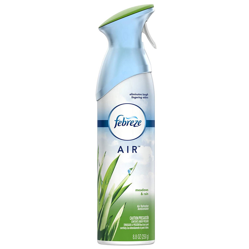 6 Pack Febreze AIR Effects Air Freshener Meadows & Rain Via Amazon