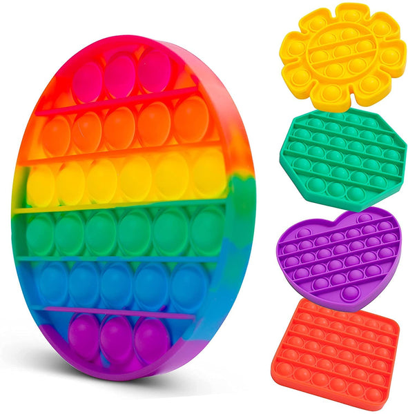 5-Pack  Push Pop Bubble Fidget Via Amazon
